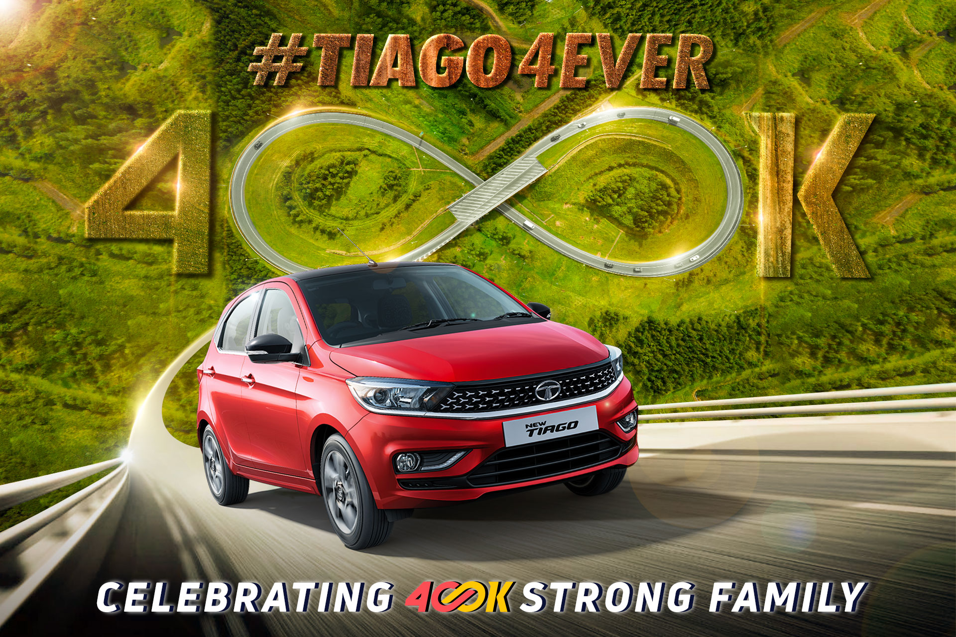 Tiago hits 400,000 happy customers!  Tata Motors rolls out 4,00,000th Tiago from its Sanand Plant